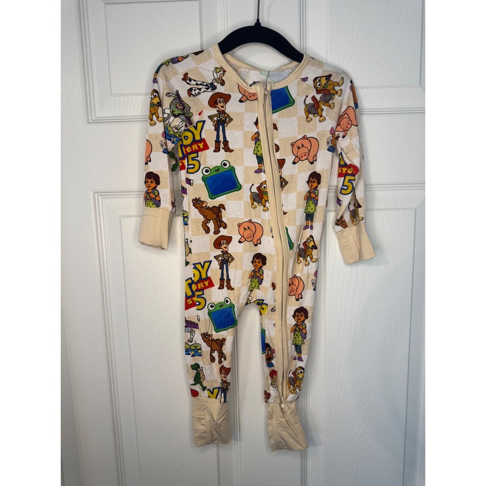 L&L Bamboo Co Toy Story Disney Bamboo Zippy Sleeper 3-6M NWT